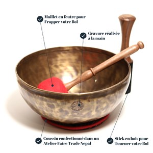 Bol chantant d'ancrage 23cm