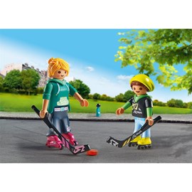 Joueurs de roller hockey