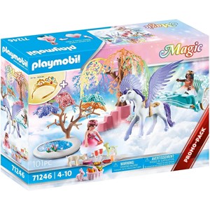 Magic calèche et cheval ailé