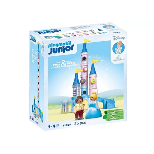 Playmobil - Junior et disney château de cendrillon