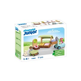 Junior etal de fruits et légumes bio