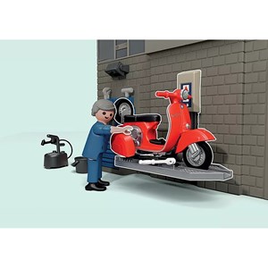 Vespa garage style rétro années 60