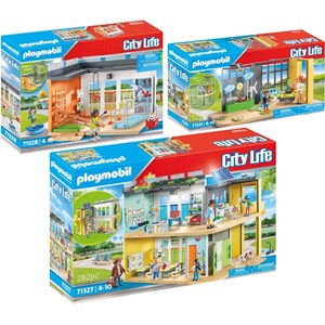 Set de 3 playmobil