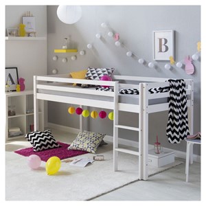 Lits mi-hauteur - couleur blanc