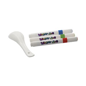 Water art 3 feutres et 1 cuillere