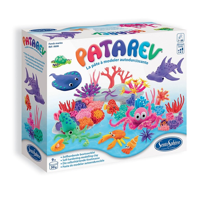Coffret patarev - fonds marins