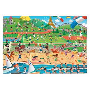 Puzzle 200 pieces les sports d'été