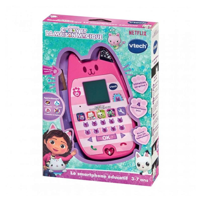 Gabby et la maison magique - le smartphone educatif