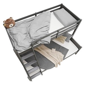 Lit superposé 90×200 et 140×200 cm