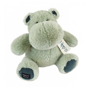 Peluche hippo amande - 25 cm