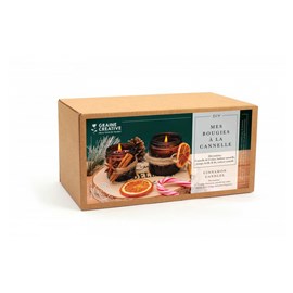 Coffret diy mes bougies a la cannelle