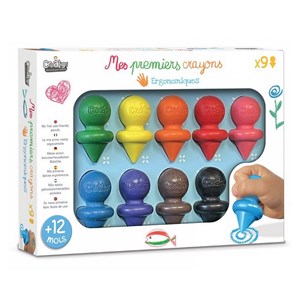 Boite de 9 mes premiers crayons