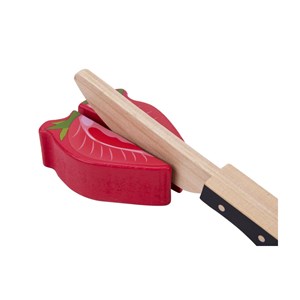 Jeu d'imitation coupe-fruits en bois