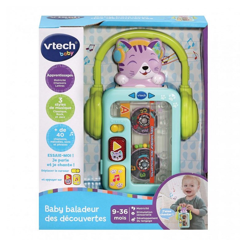 Baby baladeur des decouvertes