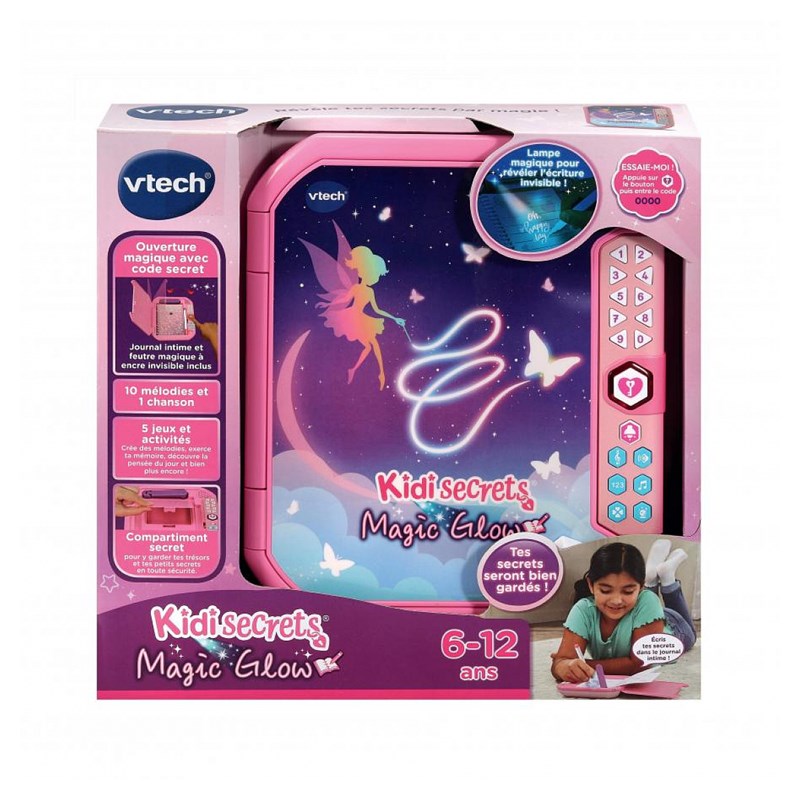 Kidisecrets magic glow carnet secret