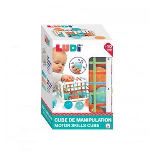 Cube de manipulation avec balles