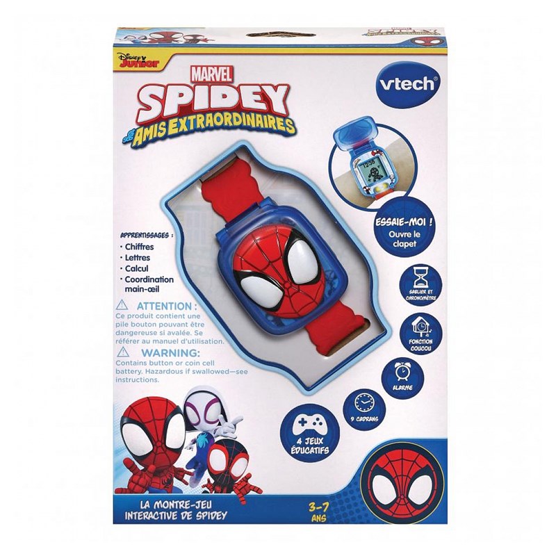 Spidey la montre jeu interactive