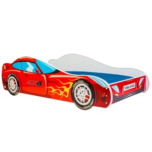 Lit simple enfant 4x4 140 avec matelas