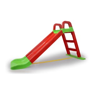 Toboggan funny slide rouge