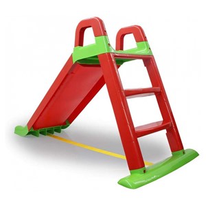 Toboggan funny slide rouge