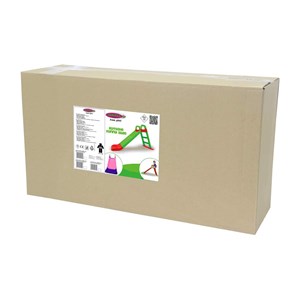 Toboggan funny slide rouge