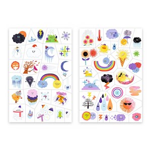 Tatouages emojis meteo fsc