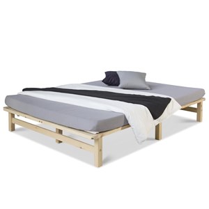 Lit homestyle4u marron