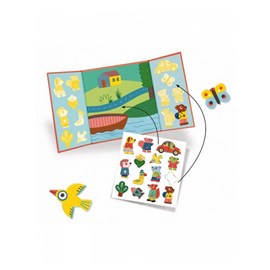 Stickers repositionnables les animaux