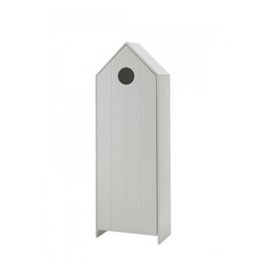 Vipack casami armoire 1 porte blanc