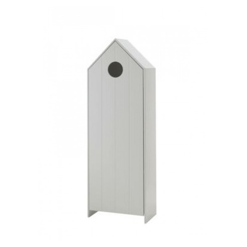 Vipack casami armoire 1 porte blanc