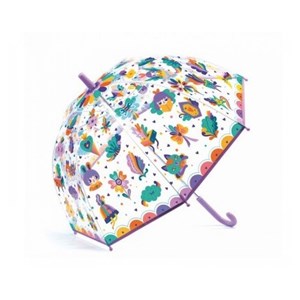 Parapluie pop rainbow plastique illustre