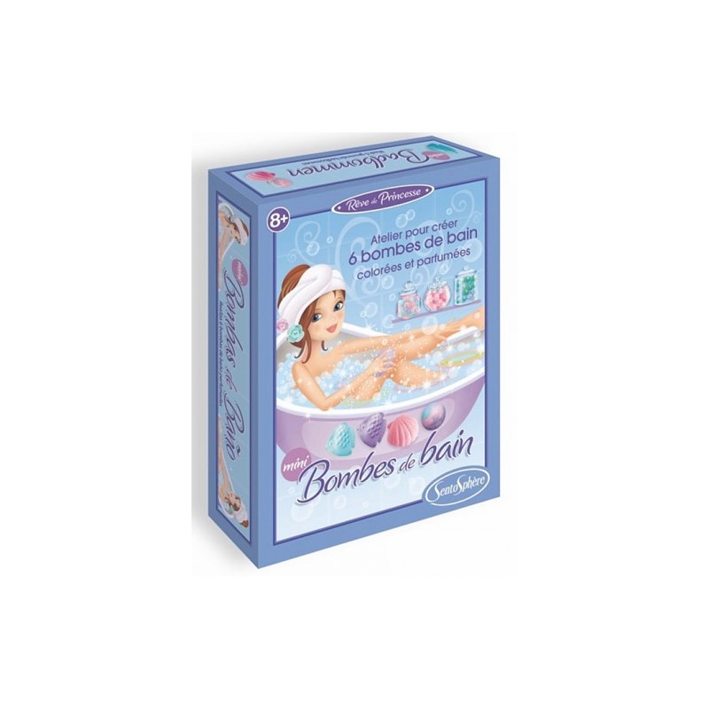 Mini bombes de bain sentosphere