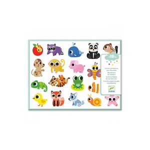 Grosses gommettes bebes animaux