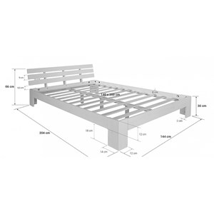 Lit homestyle4u beige