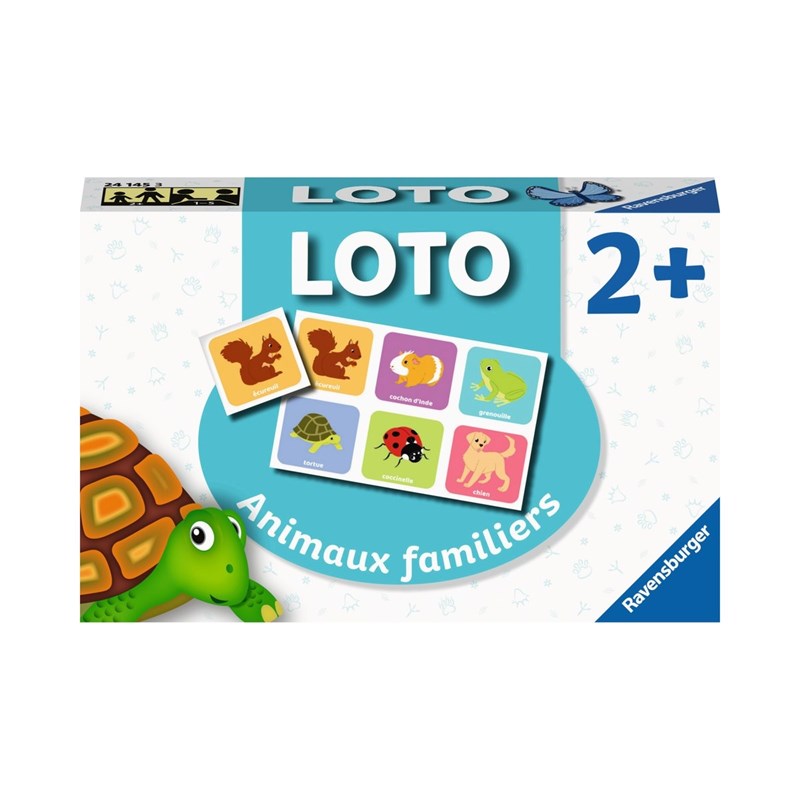 Loto animaux familiers jeu educatif