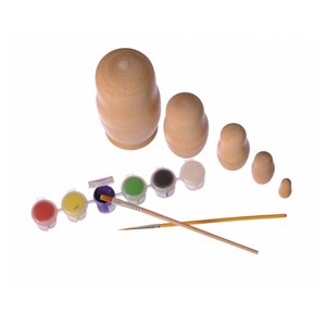 Matrioshka en bois a peindre