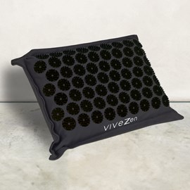 Oreiller d'acupression unique noir