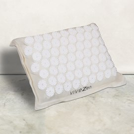 Oreiller d'acupression unique blanc