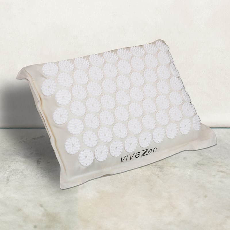 Oreiller d'acupression unique blanc