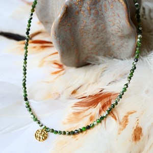 Collier mireille diopside
