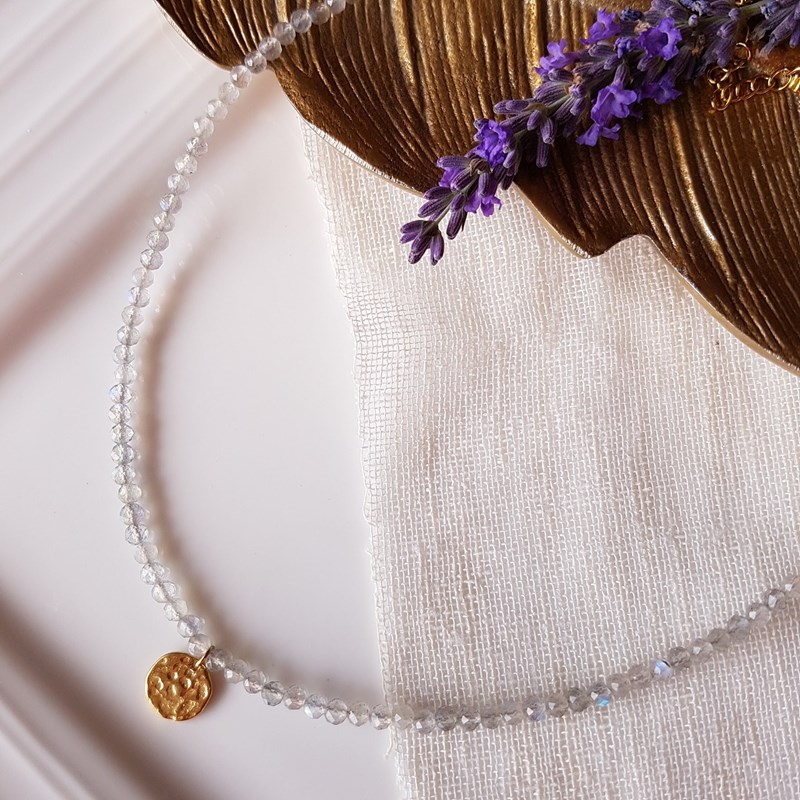 Collier mireille labradorite
