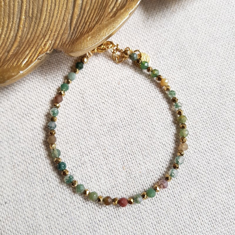 Bracelet julianne agate indienne