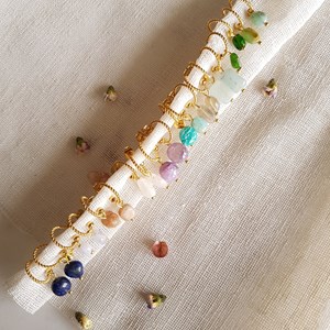 Boucles d'oreilles fame amazonite