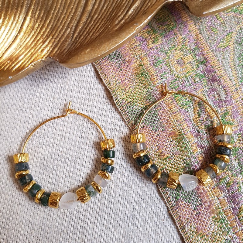 Boucles d’oreilles bhumi