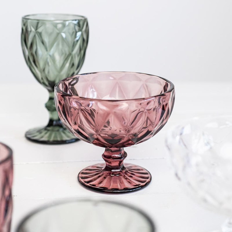 Boite de 6 coupes de glace 35 cl diamond