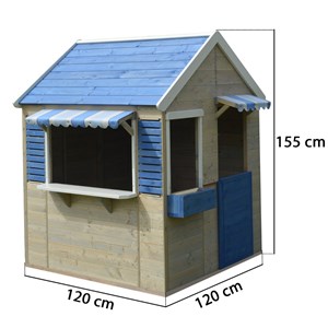 Maison de jardin enfant avec plancher