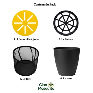 Piège anti-moustiques exterieur