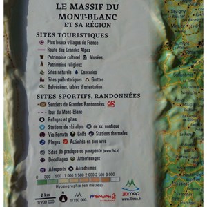 Le mont blanc et sa région