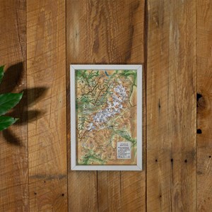 Petit cadre blanc sur mesure 3dmap