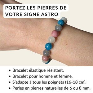 Bracelet signe astrologique cancer
